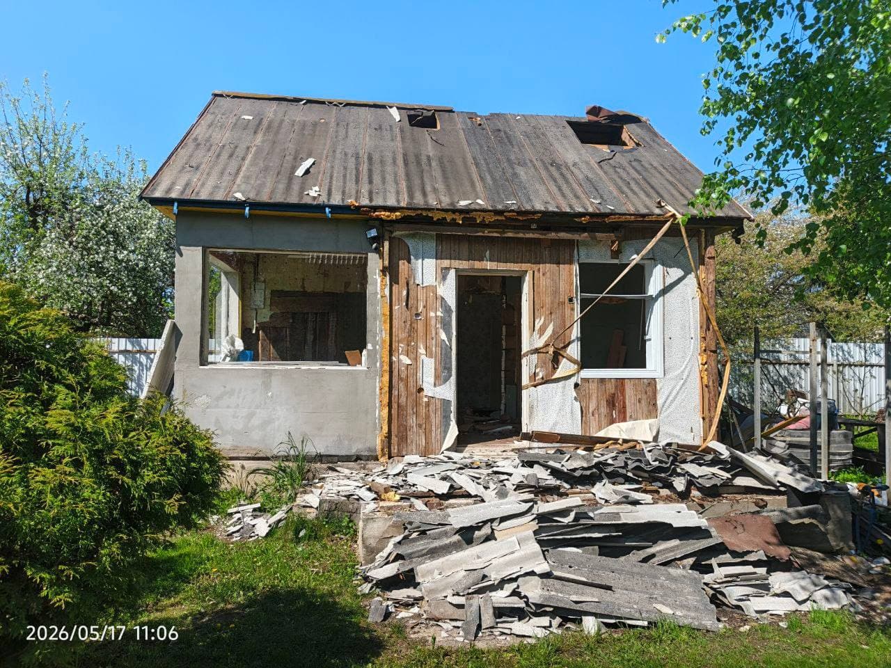 Снос дома с вывозом мусора