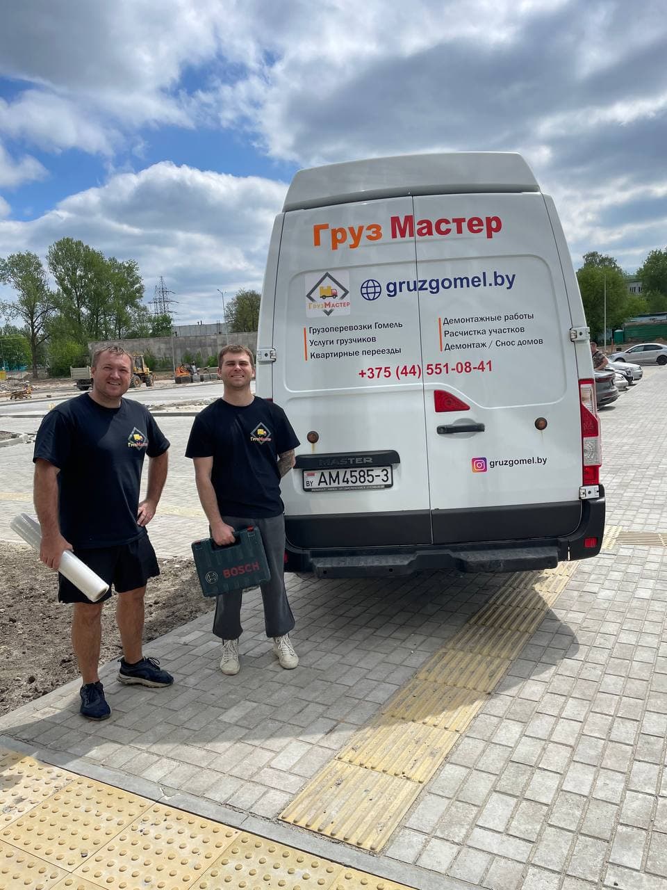 Грузоперевозки с грузчиками в Гомеле