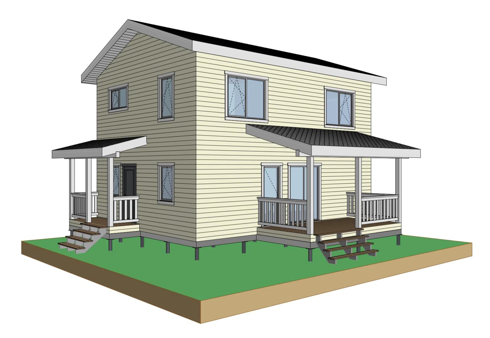 Строительство каркасного дома
